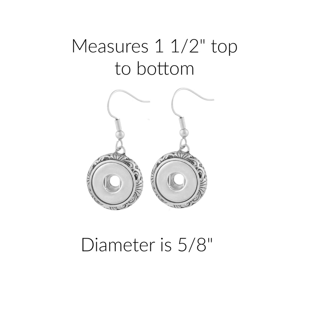 Snap Charms Mini Petite Earrings for Pierced Ears - Set of 2 Pairs - Picture 5 of 6